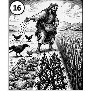 Przypowieść o siewcy &ndash; ilustracja