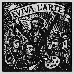 Eviva l'arte!, Tetmajera - grafika