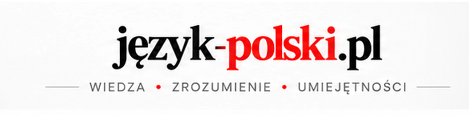 Jasny baner język-polski.pl